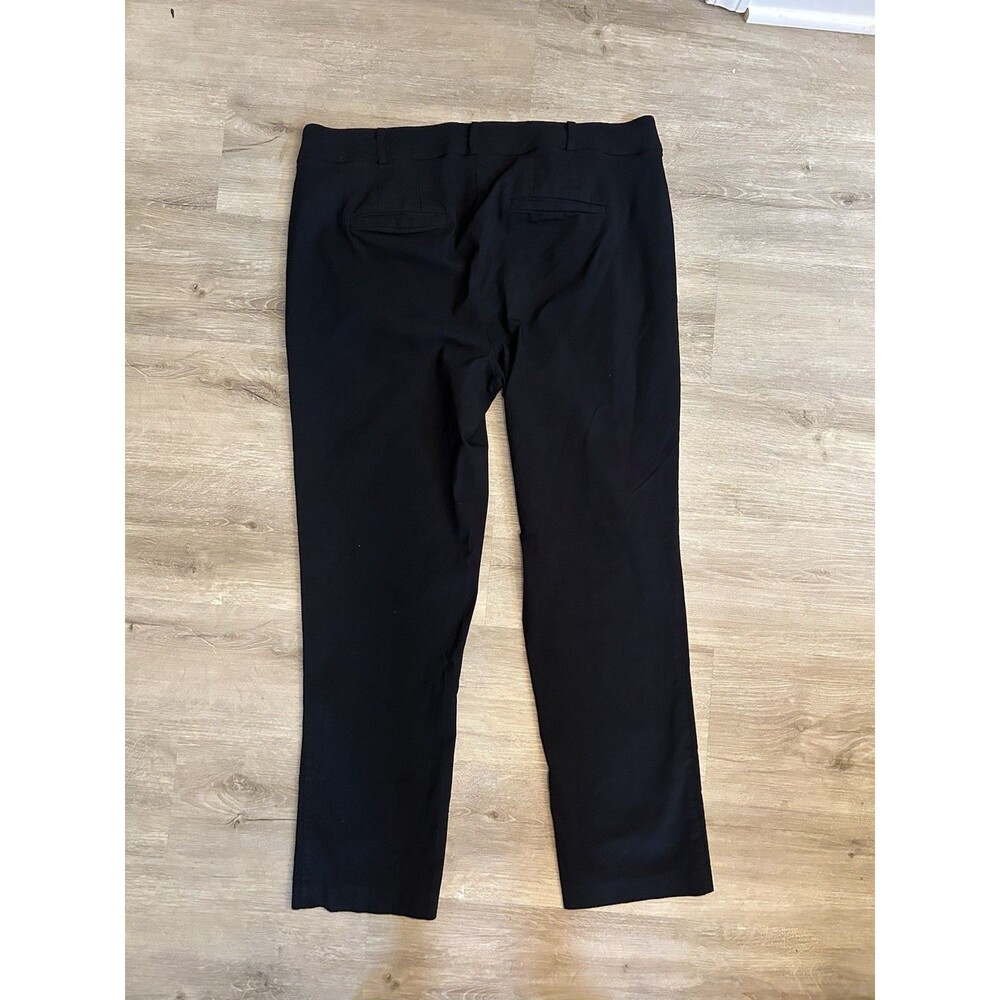Lane Bryant The Allie Black Career Pants Size 20R Stretch Straight Leg Work - Picture 7 of 14